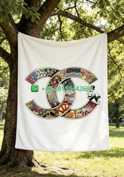 Chanel Throw Blankets